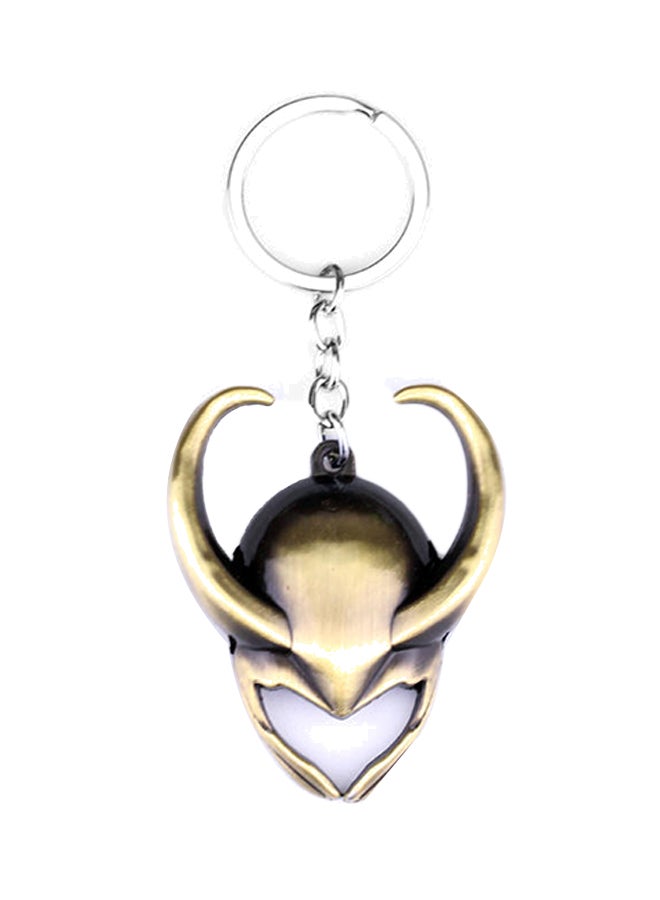 Generic Marvel's The Avengers Loki Helmet Key Chain - Image 1
