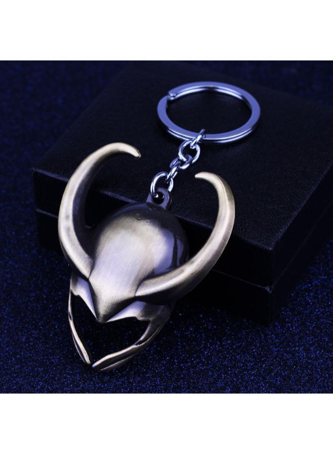 Generic Marvel's The Avengers Loki Helmet Key Chain - Image 2