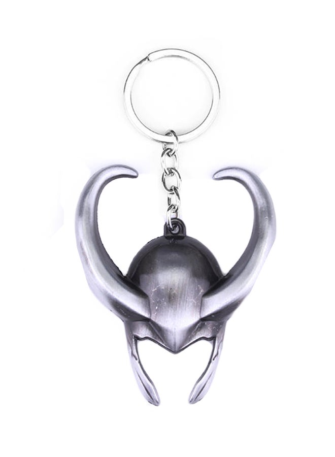 Generic Marvel's The Avengers Loki Helmet Key Chain - Image 1