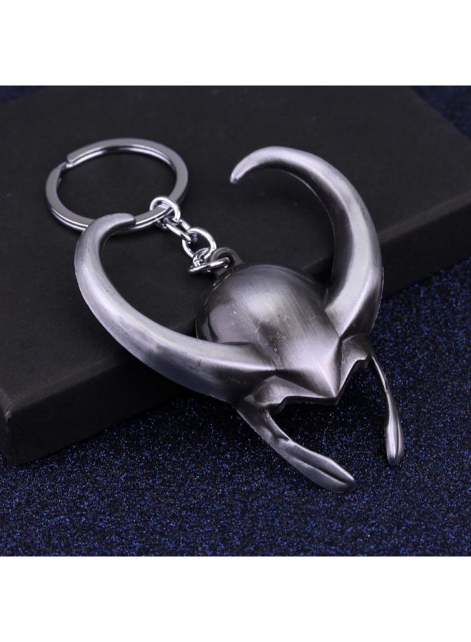 Generic Marvel's The Avengers Loki Helmet Key Chain - Image 2
