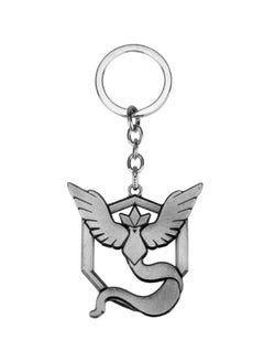 Pokemon Go Frozen Flamingo Bird Lightning Sign Keychain