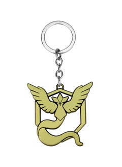 Pokemon Go Frozen Flamingo Bird Lightning Sign Keychain
