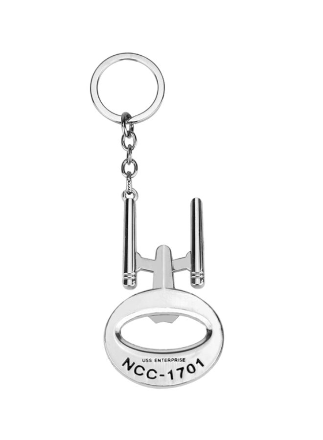 Star Trek Bailey Spacecraft Bottle Opener Keychain - Image 1