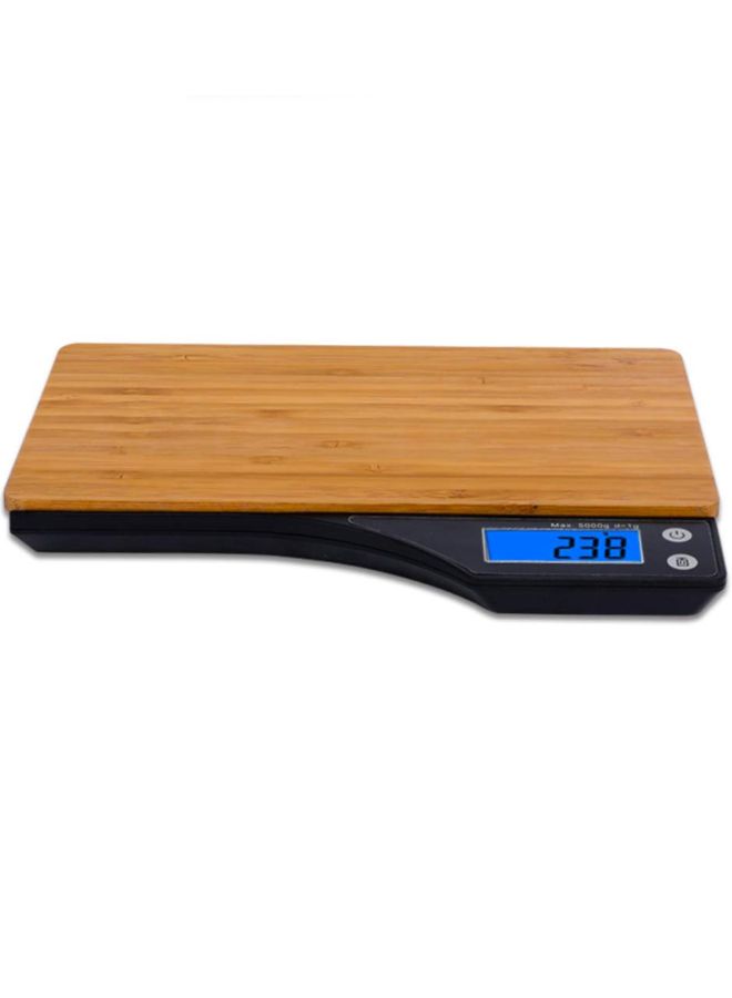 Digital Pocket Electronic Hanging Scale Brown 7.9 x 6.5 x 0.7inch  - Image 2
