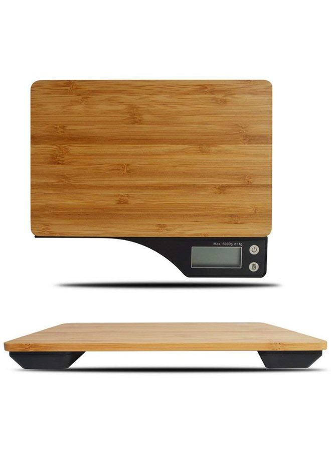 Digital Pocket Electronic Hanging Scale Brown 7.9 x 6.5 x 0.7inch  - Image 3