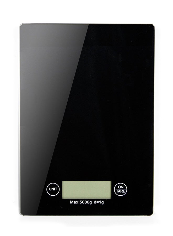 Digital Kitchen Meat Food Scale with LCD Display And Multifunction Measurement Black - Image 1