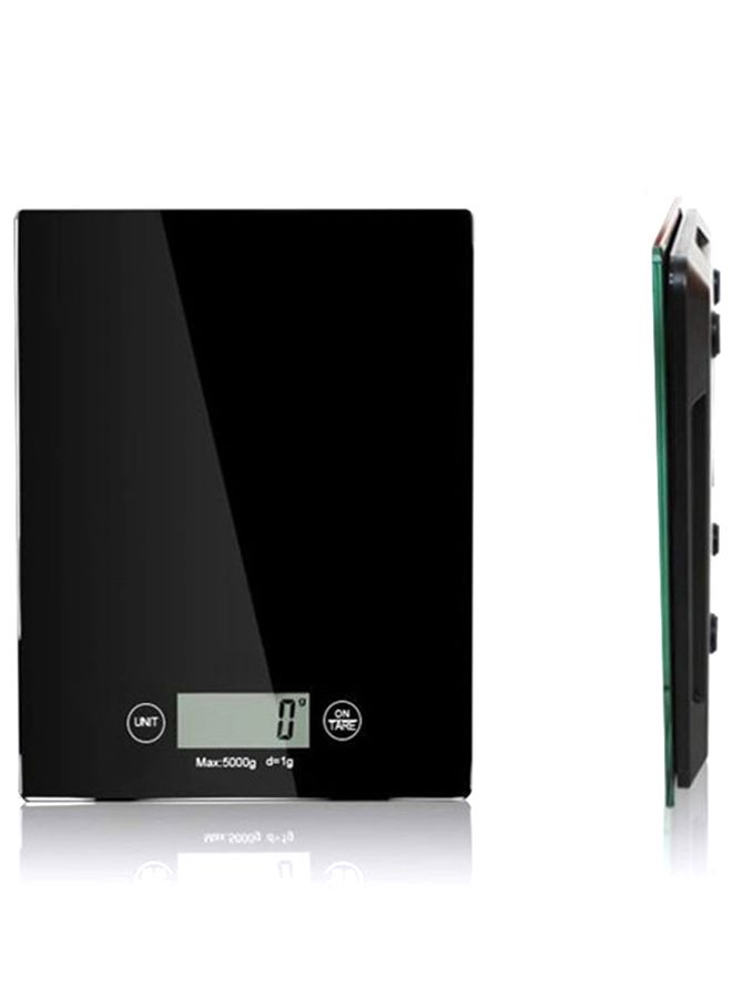 Digital Kitchen Meat Food Scale with LCD Display And Multifunction Measurement Black - Image 3