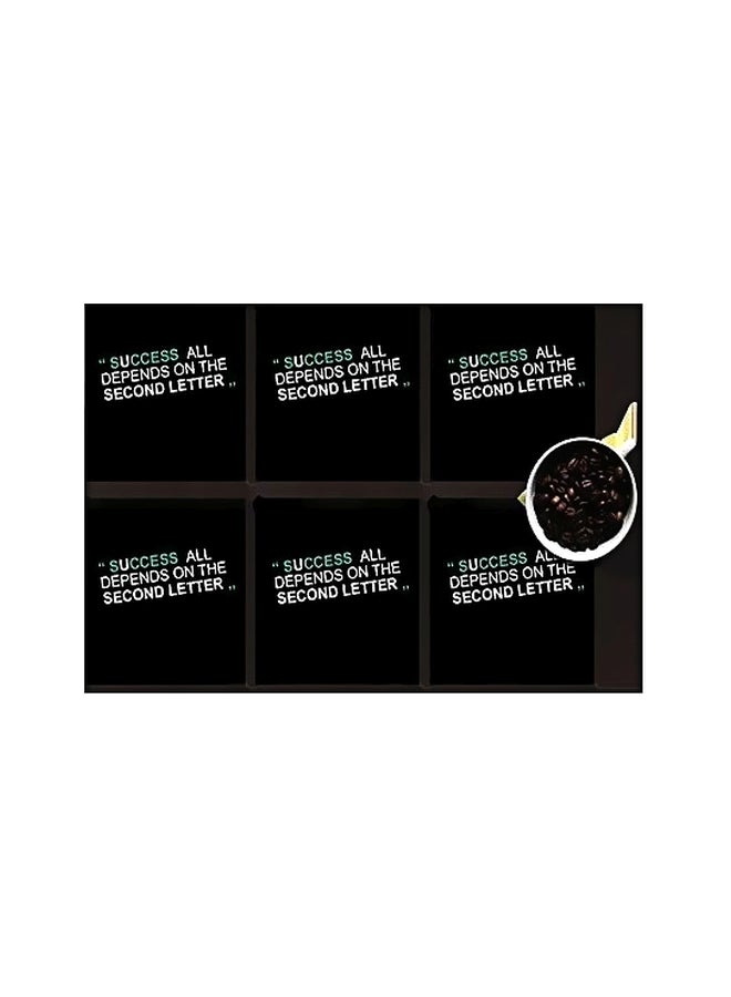 6-Piece Coasters Set Multicolour 7x7cm