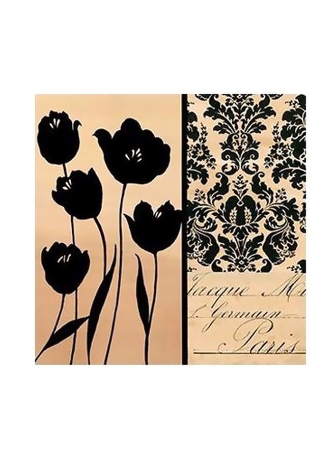 بوستر حائط للتزيين متعدد الألوان 23x23سم