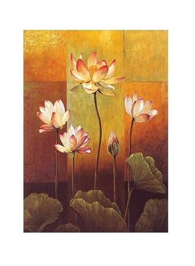 بوستر حائط للتزيين متعدد الألوان 34x24سم