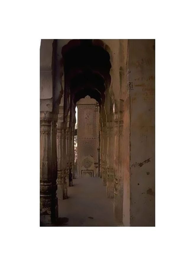 PHOTOBLOCK Decorative Wall Poster Light Brown 34×24cm