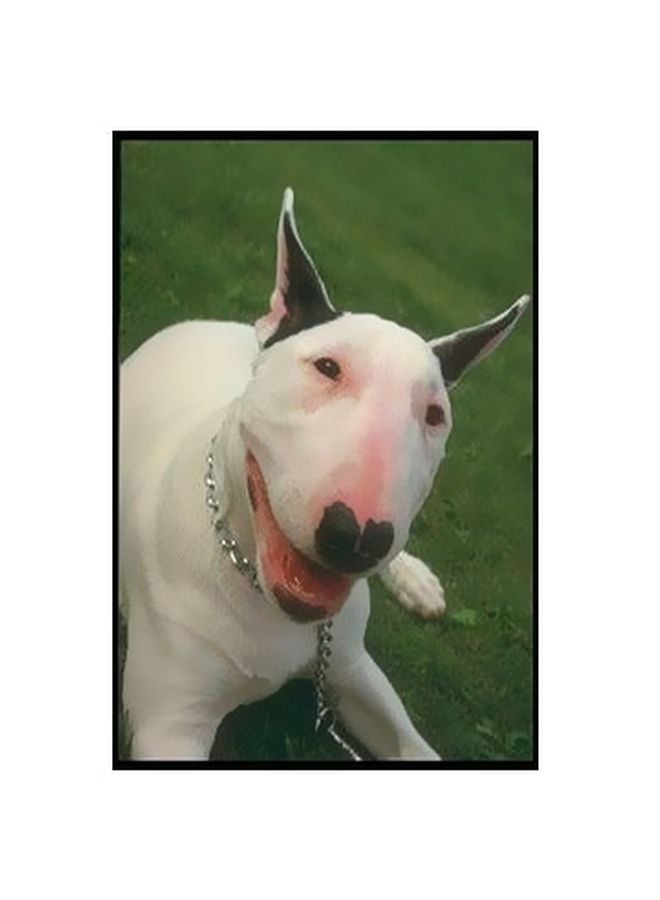 PHOTOBLOCK Decorative Wall Poster White/Black/Green 34×24cm