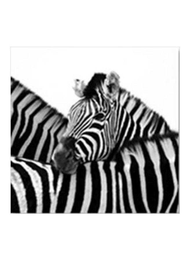 PHOTOBLOCK Decorative Wall Painting With Frame White/Black 15x15cm