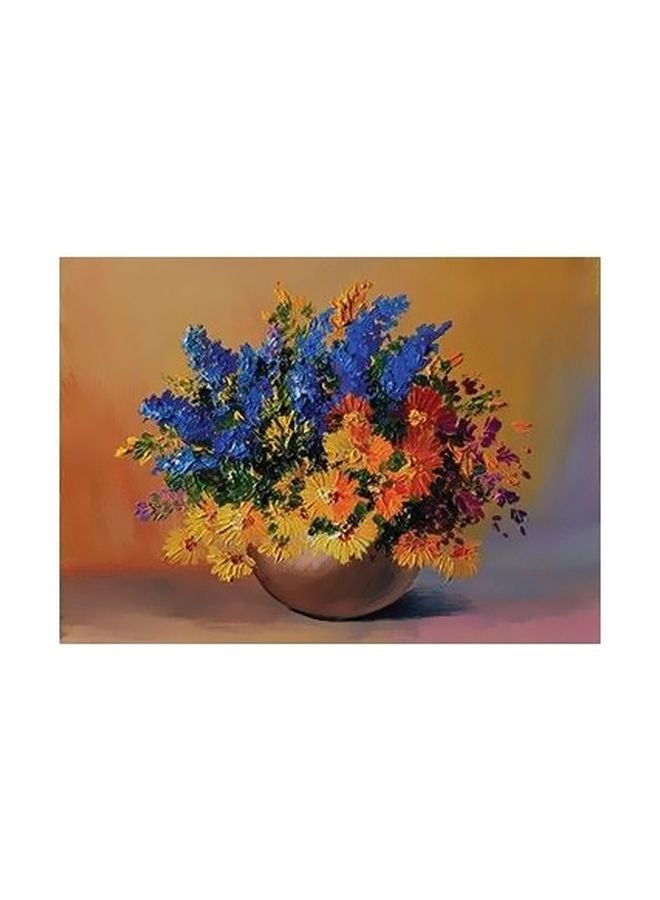 فوتو بلوك لوحة فنية لديكور الحائط متعدد الألوان 24x18سم