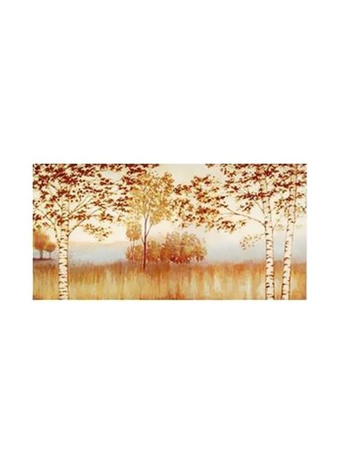 فوتو بلوك لوحة فنية لديكور الحائط أبيض/بيج 24x18سم