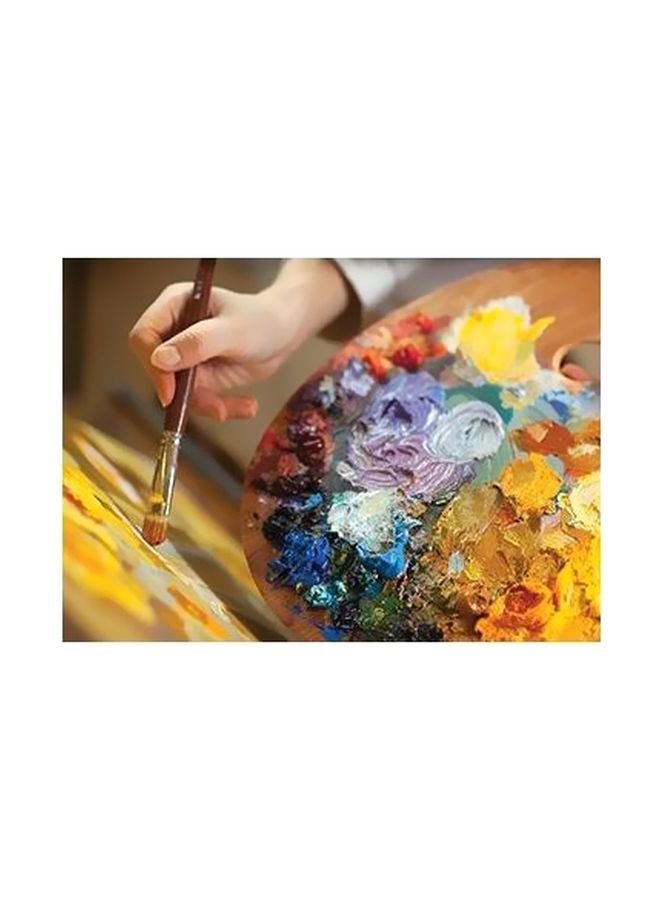 فوتو بلوك بوستر حائط للتزيين بني/رمادي/أبيض 24x18سم