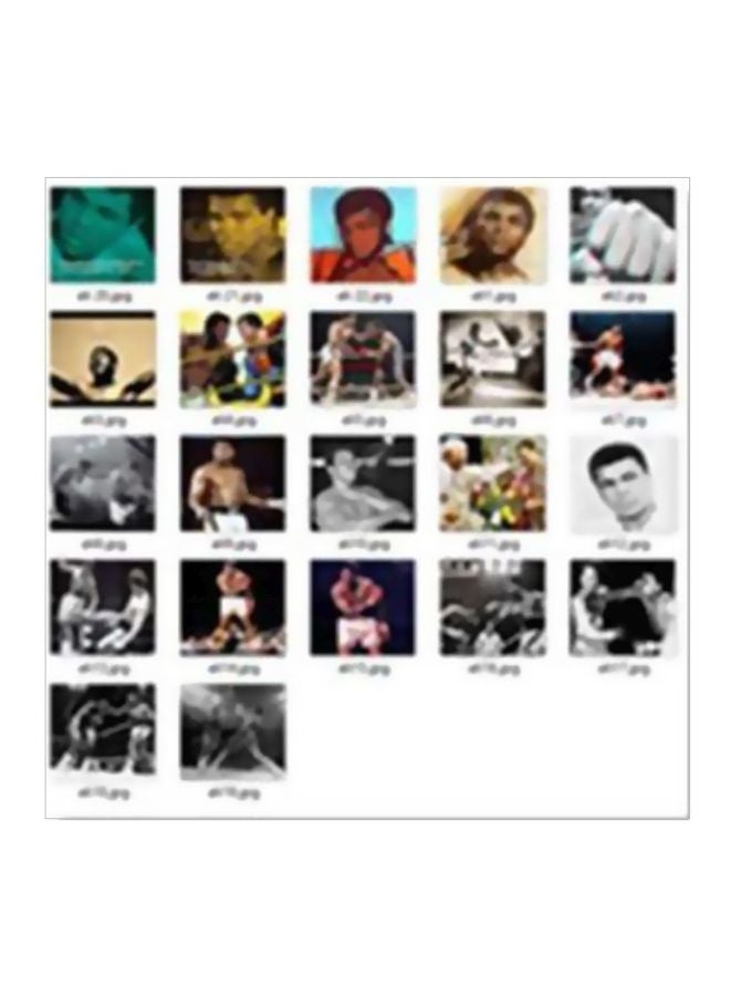 PHOTOBLOCK Decorative Wall Painting With Frame Multicolour 34x34cm