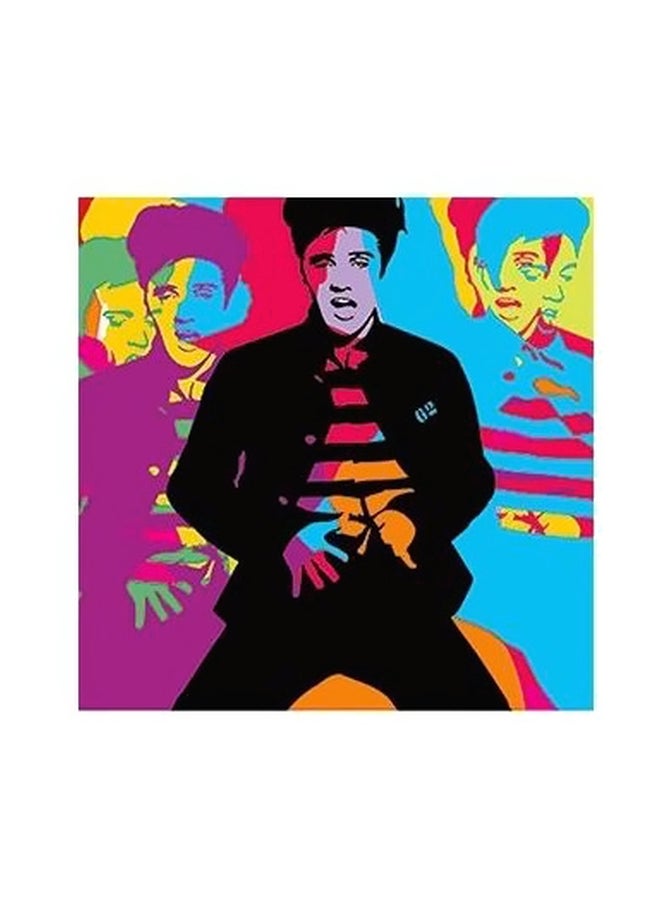 Decorative Wall Poster Multicolour 15x15cm