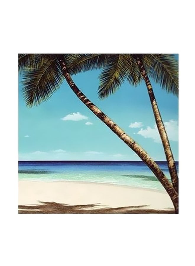 بوستر حائط للتزيين أزرق / أخضر 15x15سم