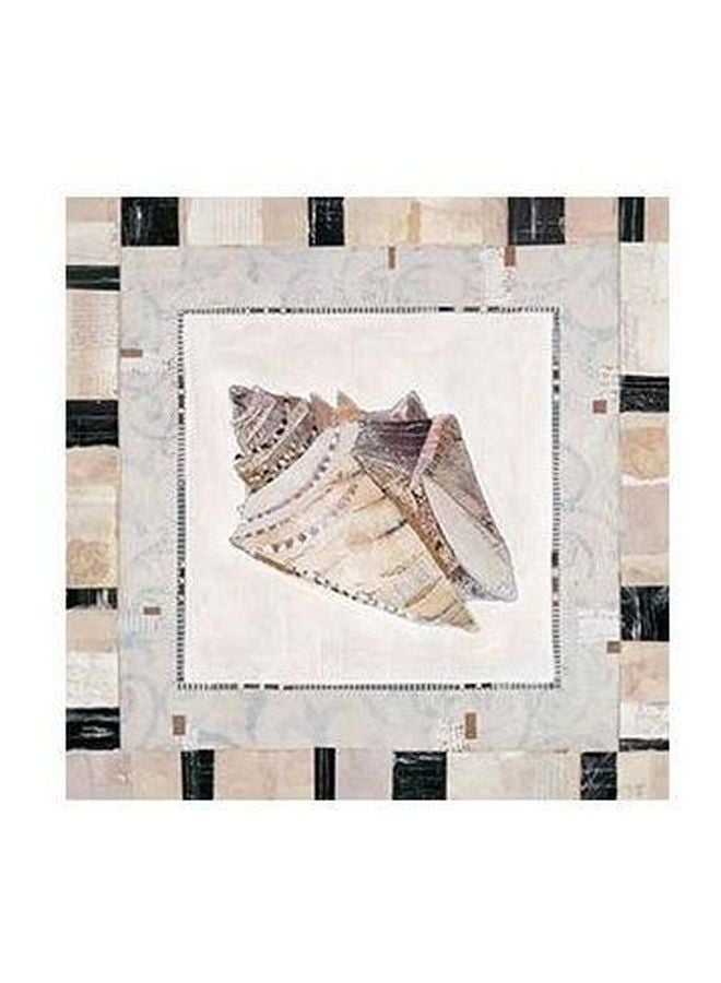 PHOTOBLOCK Decorative Wall Poster Beige/Grey/Black 15x15cm 