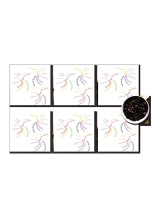 6-Piece Coasters Set White/Pink/Blue 7x7cm - v1565796400/N29087915A_1