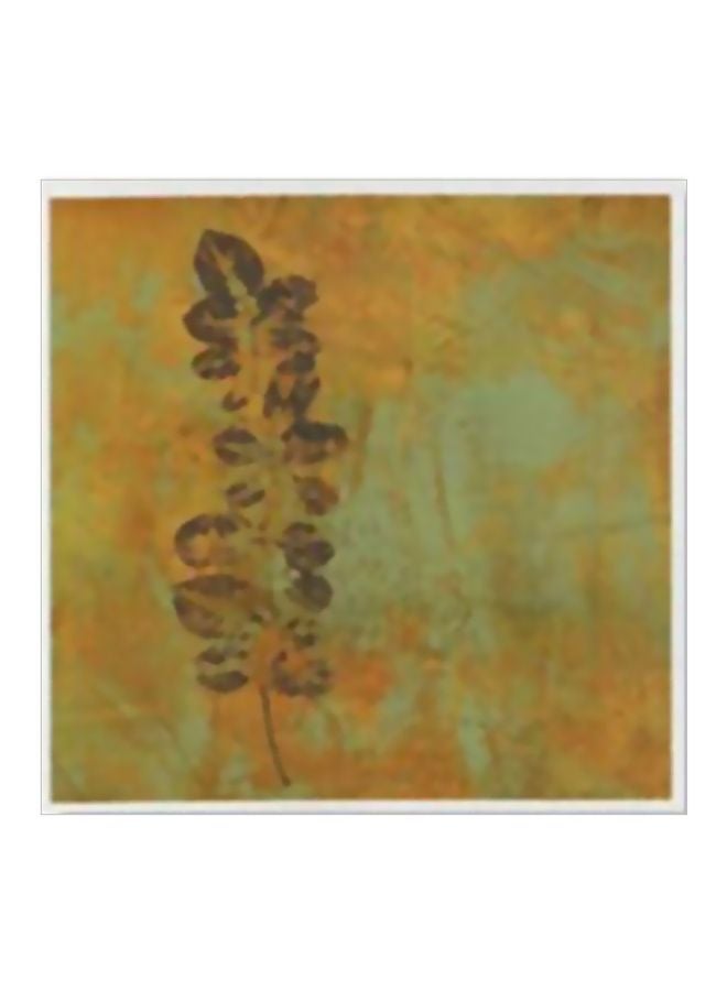 بوستر حائط للتزيين ذهبي/ أسود 20x20سم