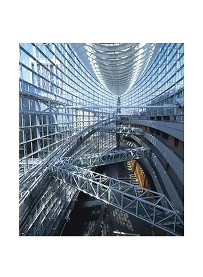 بوستر حائط للتزيين رمادي/أزرق 60x40سم