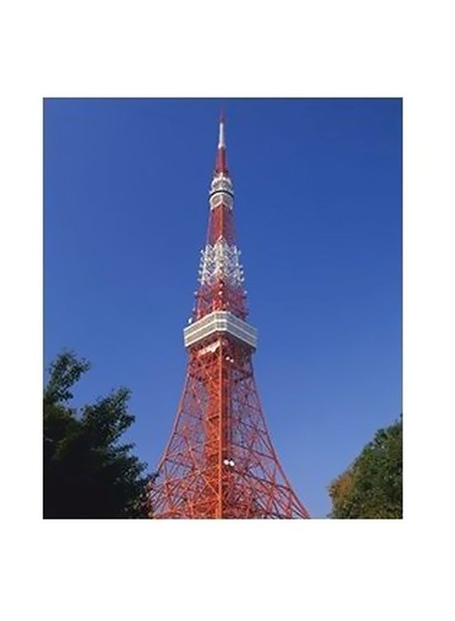 بوستر حائط للتزيين أزرق/أحمر/أخضر 34x24سم