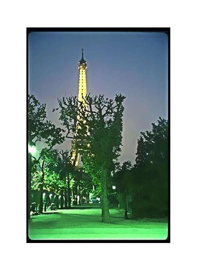 فوتو بلوك بوستر حائط للتزيين أخضر/أصفر 60x40سم