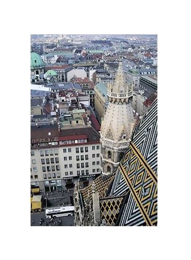 فوتو بلوك بوستر حائط للتزيين بيج/ أبيض/ أحمر 34x24سم