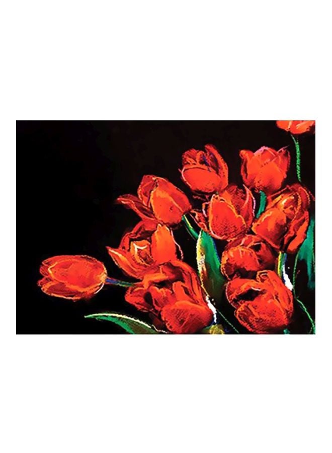 بوستر حائط للتزيين متعدد الألوان 18x24سم