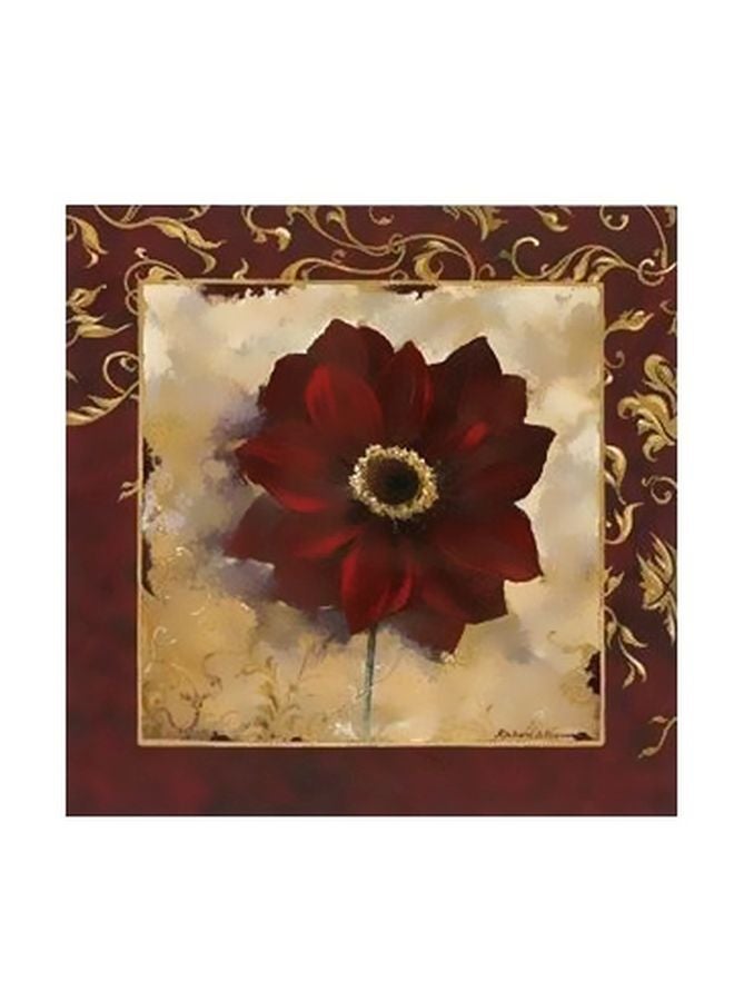 فوتو بلوك بوستر حائط للتزيين كستنائي/ذهبي 32x32سم