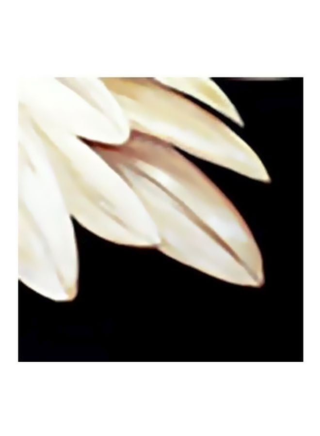 بوستر حائط للتزيين أبيض/بني 23x23سم