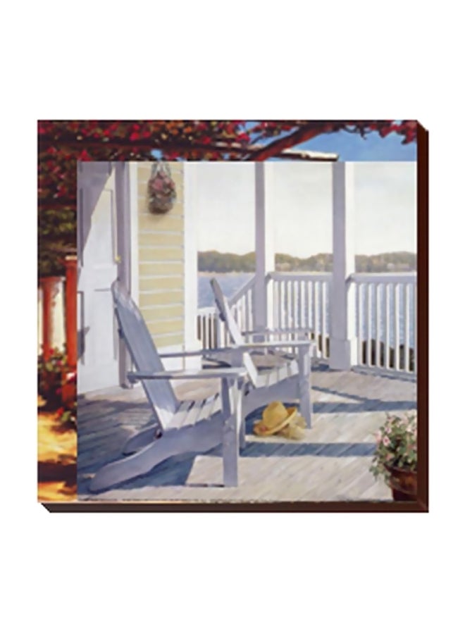 فوتو بلوك بوستر حائط للتزيين أبيض/أزرق/أخضر 15x15سم