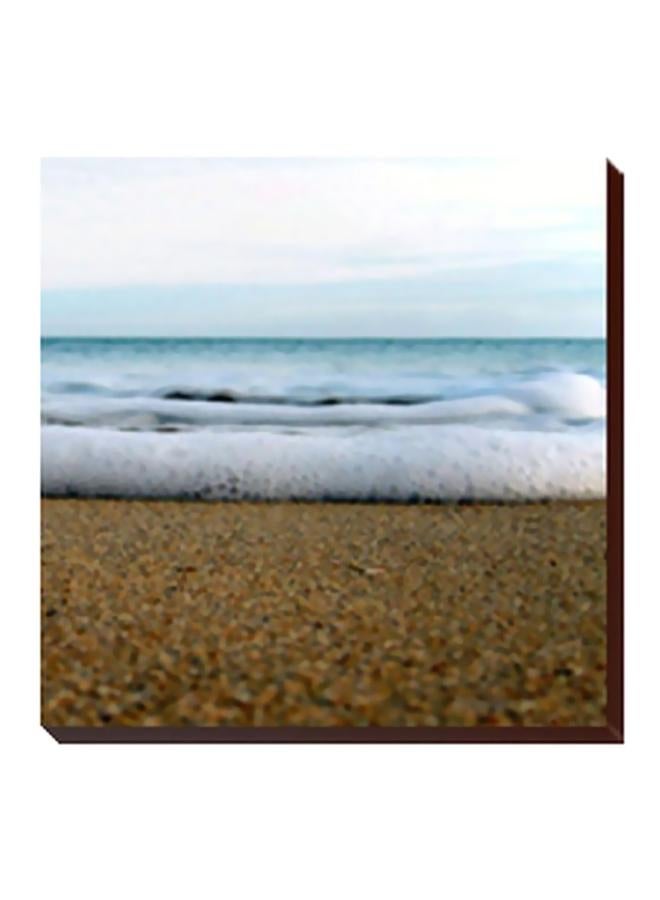 PHOTOBLOCK - Decorative Wall Art With Frame Brown/White 15x15cm - Image 1