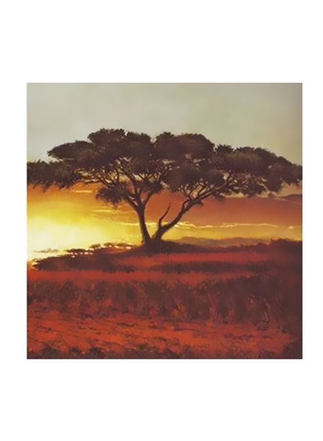 فوتو بلوك بوستر حائط للتزيين أحمر/ أصفر/أخضر 18x24سم