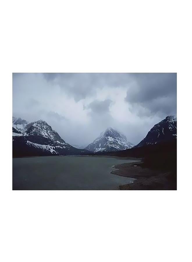 فوتو بلوك بوستر جداري للتزيين مع إطار متعدد الألوان 24x18سم