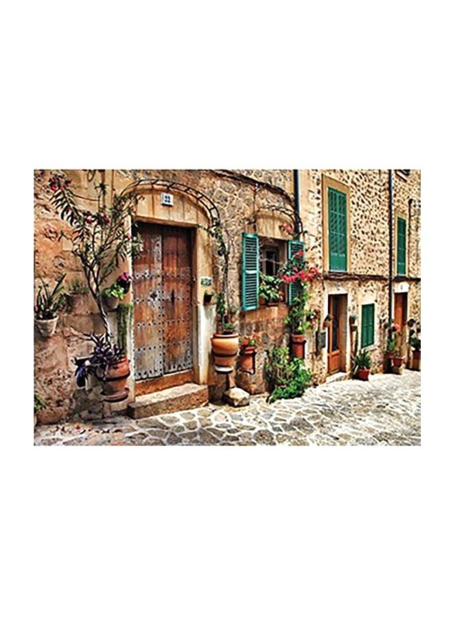 فوتو بلوك بوستر حائط للتزيين البيج/ البني/ الأخضر 24x34سم