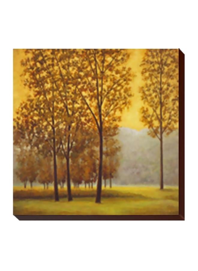 لوحة جدارية لتزيين الحائط مع إطار متعدد الألوان 24x24سم