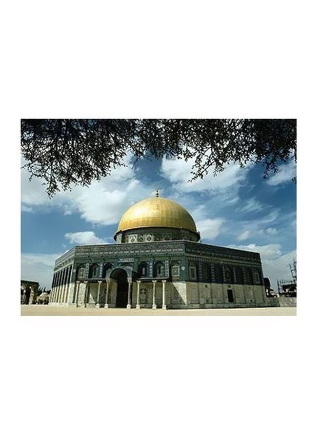 فوتو بلوك بوستر جداري للتزيين مع إطار متعدد الألوان 24x18سم