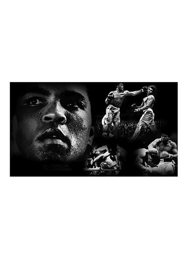 فوتو بلوك بوستر حائط للتزيين أسود/ رمادي 24x18سم