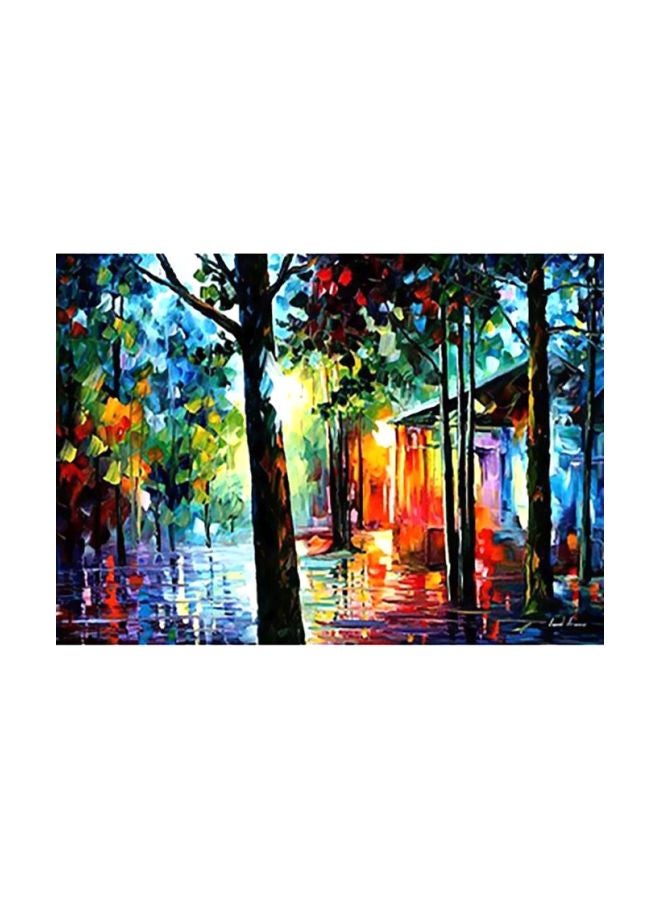 فوتو بلوك لوحة فنية لديكور الحائط متعدد الألوان 31x45سم