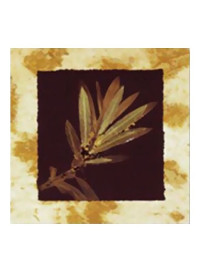 Decorative Wall Painting With Frame Multicolour 15x15cm