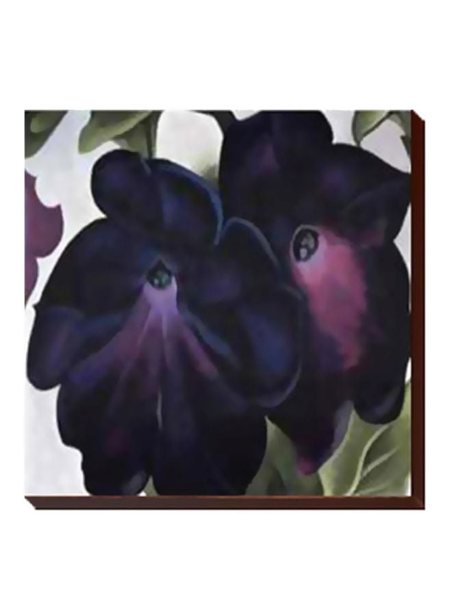 Decorative Wall Painting With Frame Blue/Pink/Green 47x47cm