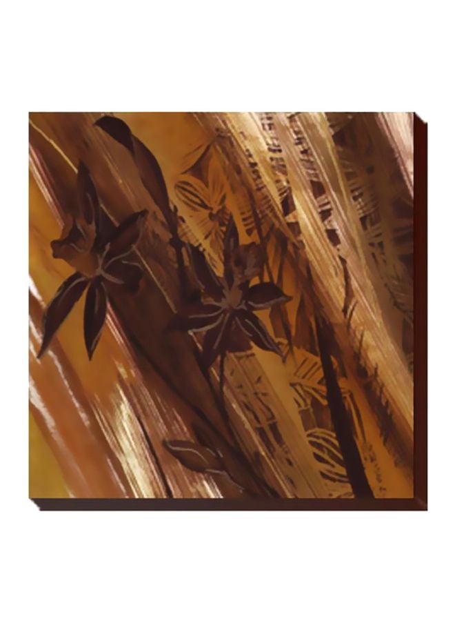 PHOTOBLOCK Decorative Wall Painting With Frame Brown/Beige 24x24cm