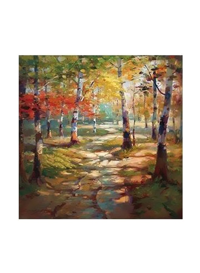 لوحة فنية لديكور الحائط متعدد الألوان 15x15سم