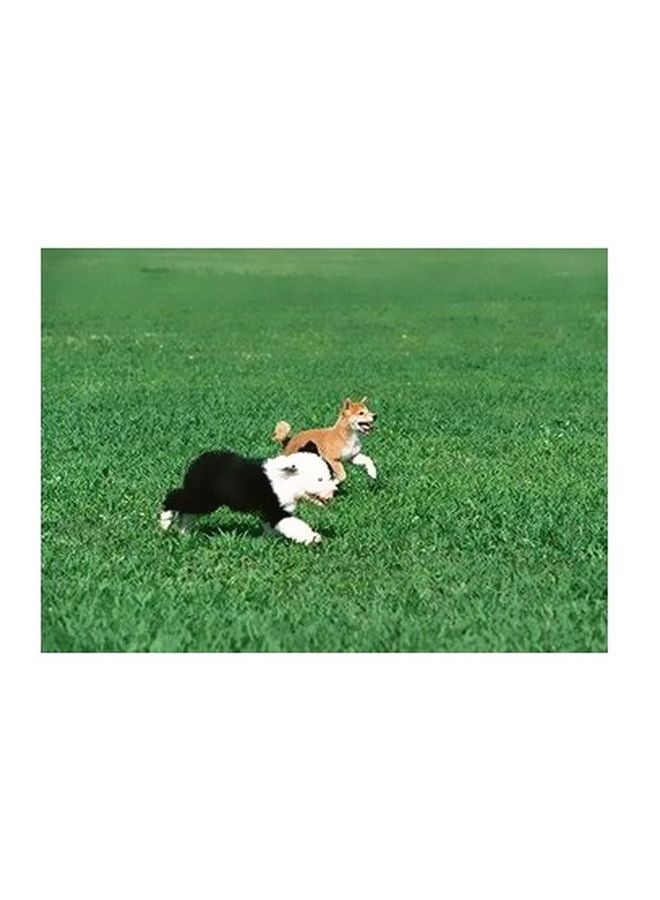 فوتو بلوك بوستر حائط للتزيين أخضر/بني/أسود 24x18سم