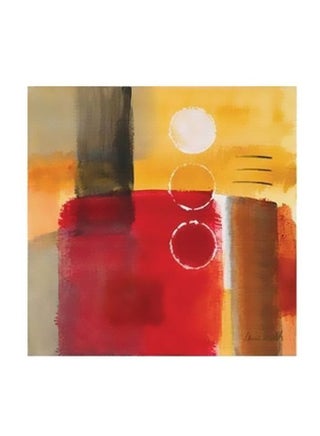 Decorative Wall Painting Red/Yellow/Brown 15x15cm - v1565798579/N29091411A_1