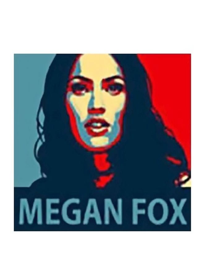 بوستر حائط للتزيين أخضر/أصفر/أزرق/أحمر 15x15سم