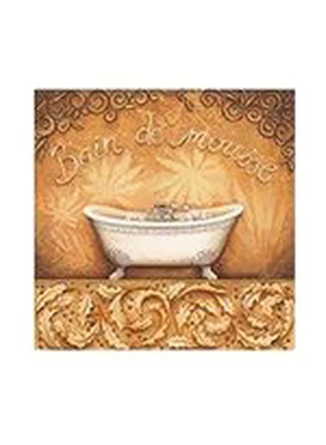 فوتو بلوك بوستر حائط للتزيين أبيض/بيج 15×15سم